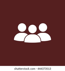 crowd people icon