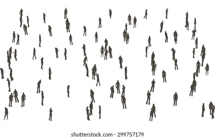 People Square Stock Vector (Royalty Free) 41486827 | Shutterstock