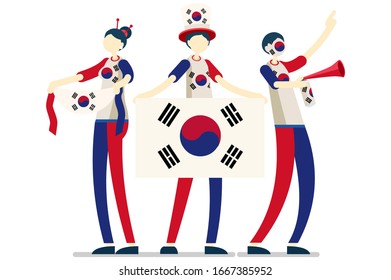 789 Korean football fans Images, Stock Photos & Vectors | Shutterstock