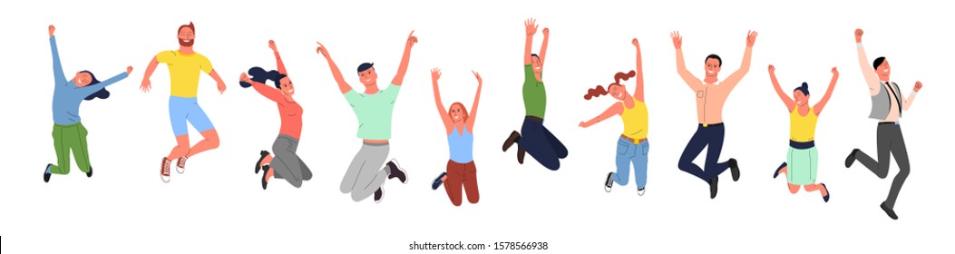 9,353 Person jumping clip art Images, Stock Photos & Vectors | Shutterstock