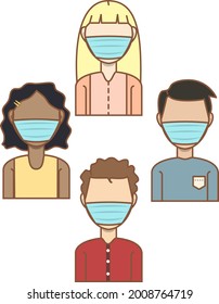 atestado de mascarilla encendida es adecuado para dar información sobre el uso de una máscara 