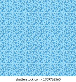  A crowded seamless pattern for backgrounds make by color pyramids in 