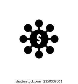 Crowdfunding - Business Related Icon - Glyph EPS Vector