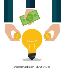 Crowdfunding  icon design, vector illustration graphic eps10.