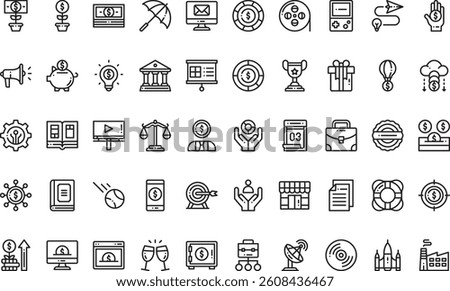 Crowdfunding icons High-Quality Vector Icons Collection with Editable Stroke. Ideal for Professional and Creative Projects