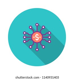 Crowdfunding Platform Flat Icon