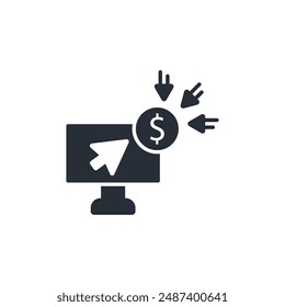 crowdfunding platform icon. vector.Editable stroke.linear style sign for use web design,logo.Symbol illustration.