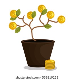 crowdfunding savings concept icon
