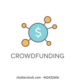 Crowdfunding Vector Icon