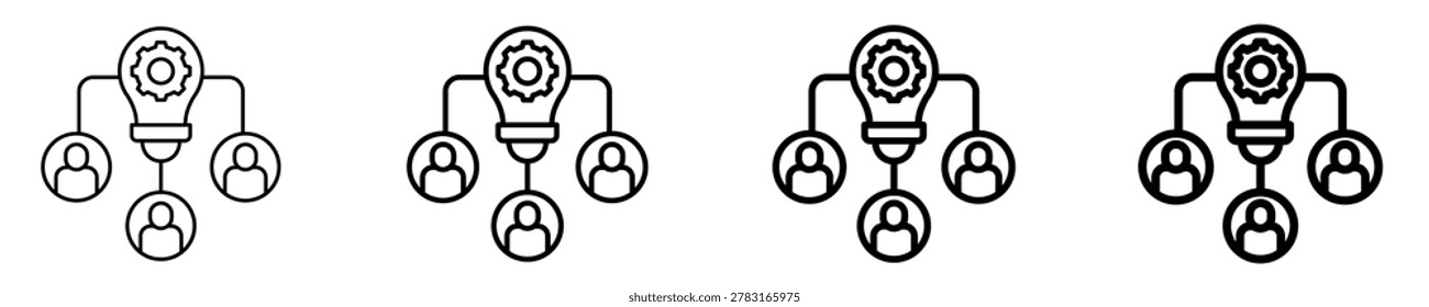 Crowdsourcing Icon Set Different Style Collection