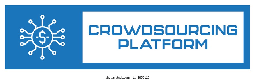Crowdsourcing Platform Icon Concept