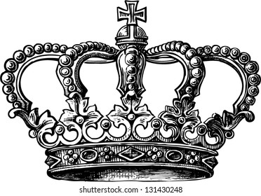 Crown Sketch Images Stock Photos Vectors Shutterstock