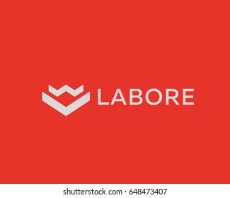 Crown arrow building premium logo. Luxury construction vector logotype. Abstract universal minimal icon