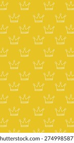 Ilustración fondo corona 