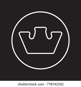 crown, badge, eps 10