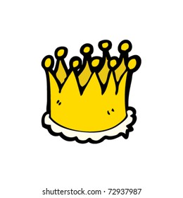 caricatura de la corona