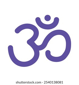 crown chakra sahasrara symbol isolated