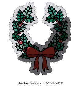 Crown of Christmas season design