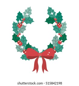 Crown of Christmas season design