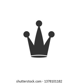 Crown clip art design vector isolated illustration