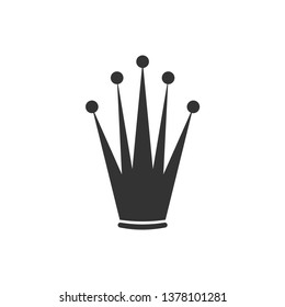 Crown clip art design vector isolated illustration