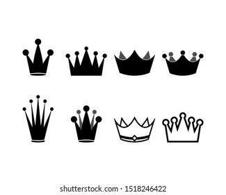 Crown Clip Art Design Vector Isolated Illustration