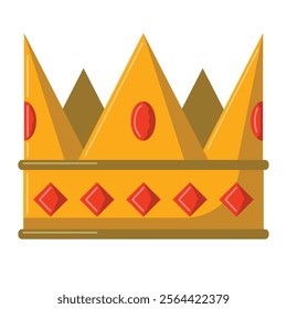 Crown clip art, crown vector art, clip art crown, crown icon flat illustration design