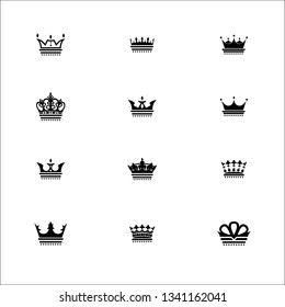 crown collection (heraldic elements set)
