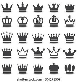 crown collection (crown set, silhouette crown set)