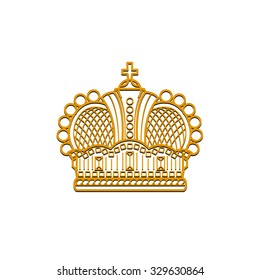 Crown collection - vector silhouette black crown icons set