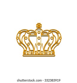 Crown collection - vector silhouette black crown icons set