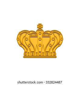 Crown collection - vector silhouette black crown icons set
