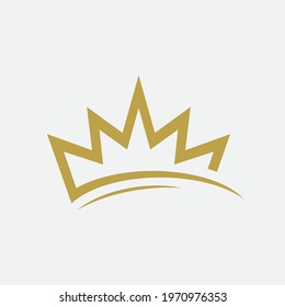 Crown Concept Logo Design Template