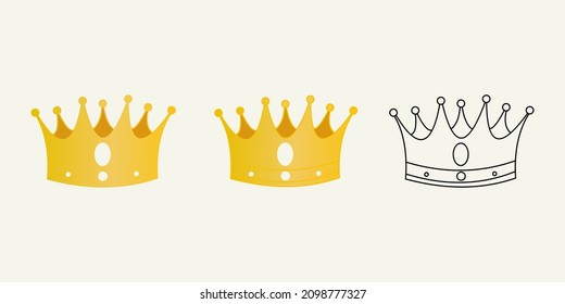 Crown Concept Logo Design Template