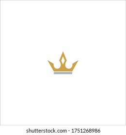 Crown Concept Logo Icon Design Template