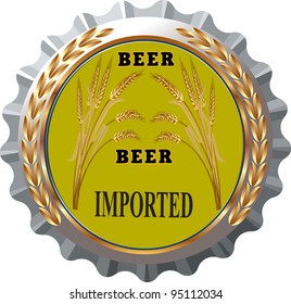 crown cork with Image