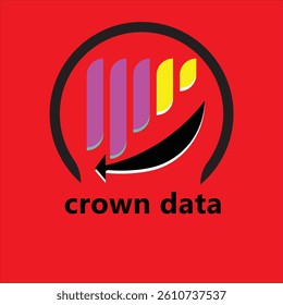 CROWN DATA LOGO AND BUSINESS OR ANALYTIC 