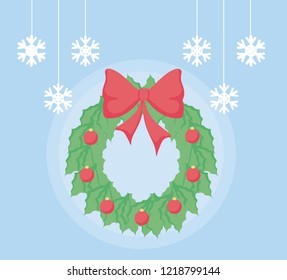 crown decoration of christmas