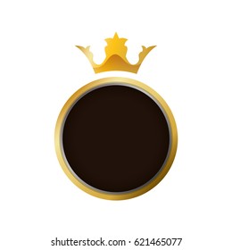 Crown decorative emblem