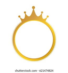 Crown decorative emblem