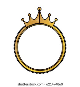 Crown decorative emblem