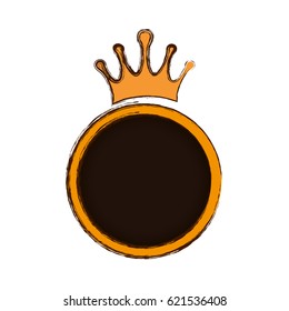 Crown decorative emblem