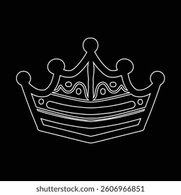 crown design symbol icon simple elegant design