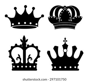 Crown digital design, vector illustration eps 10.