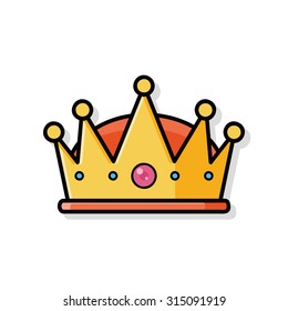 crown doodle