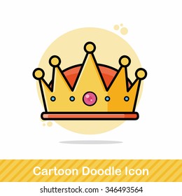 crown doodle