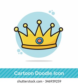 crown doodle