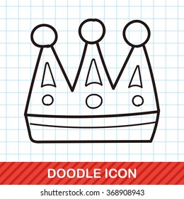 crown doodle