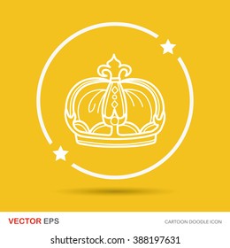 crown doodle