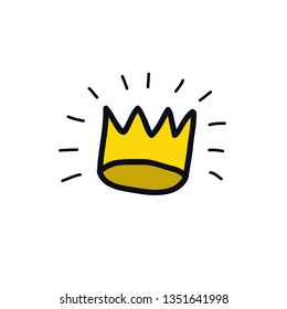 Crown Doodle Icon